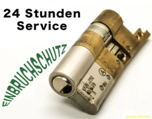 Einbruchschutz - Zylinder durch Einbrecher zerstört