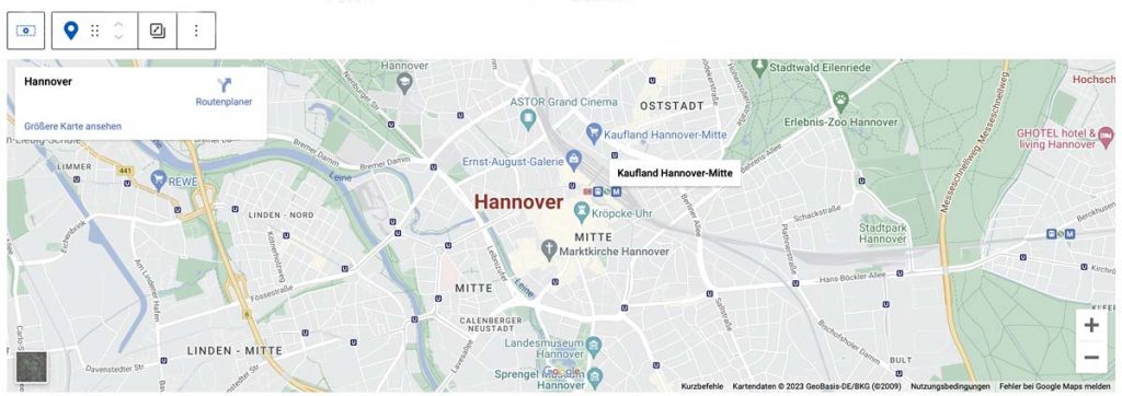 Map Hannover Schluesseldienst Standort